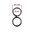 PKS Stainless Steel Figure-8 Ring, 3/4" INNER Diameter