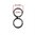 PKS Stainless Steel Figure-8 Ring, 3/4" INNER Diameter